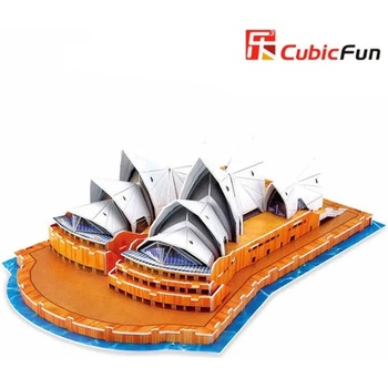 CubicFun 3D пъзел с 58 части CubicFun - Sydney Opera House