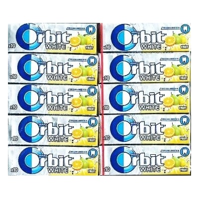 Mars Дъвки Wrigley's Orbit White Fruit кашон 30 бр. 420 гр