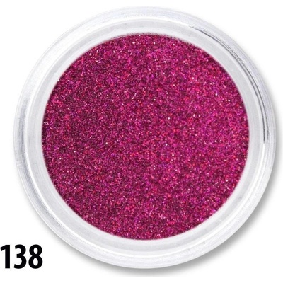 Allepaznokcie Glitrový prach cyklaménový 138