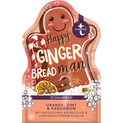 tetesept Пяна за вана Happy Ginger Bread Man - 40 мл