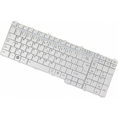 Toshiba Satellite C650-101 klávesnice na notebook CZ/SK stříbrná
