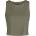 Pieces Къса блуза Pieces Women's Crop Tops - Deep Green