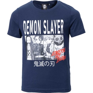 Kids movie heroes Тениска demon slay (ex1127-navy)