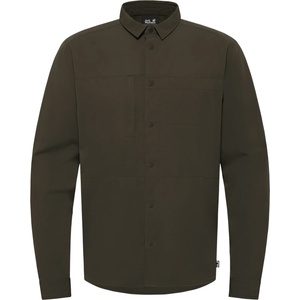 Jack Wolfskin Мъжка риза с копчета Jack Wolfskin Sierra Canyon L/S Shirt - Obsidian Moss (033-3071-0313)