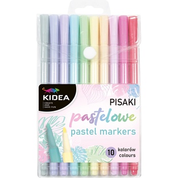 Image 1 of kidea - Флумастери 10 цв. Пастел