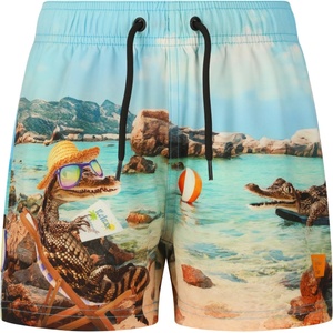 ZIG ZAG Детски бордшорт ZIG ZAG Kid's Sealife Boardshorts - Crocodiles - размер 152 (EU) (750-2639-0216)