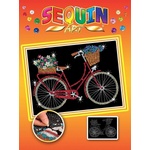 KSG Crafts Творчески комплект KSG Crafts Sequin Art - Изкуство с пайети, Колело (1716) - baby