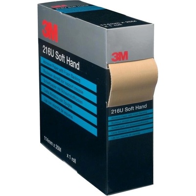 3M 50337 Brúsna špongia v roli 114mmx25m P400