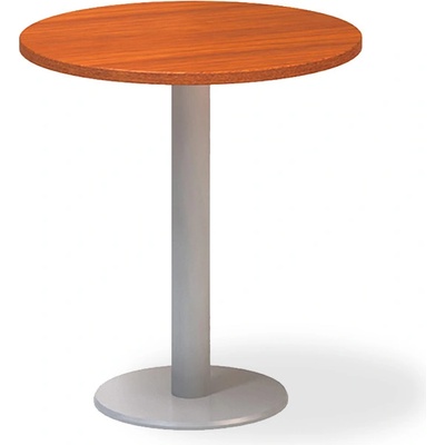 Interiér Říčany Jednací stůl ProOffice, průměr 70 cm, třešeň