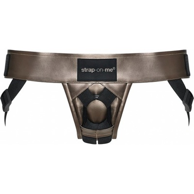 Strap-on-me leatherette harness curious Popruh na strap-on