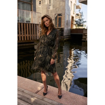 Moodo Маслинено зелени рокли със животински десен Moodo Moodo | Zelen | ЖЕНИ | XXL