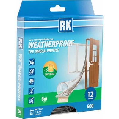 Těsnění oken a dveří TPE – Omega profil, transparentní 7 mm 6 m – Zboží Mobilmania