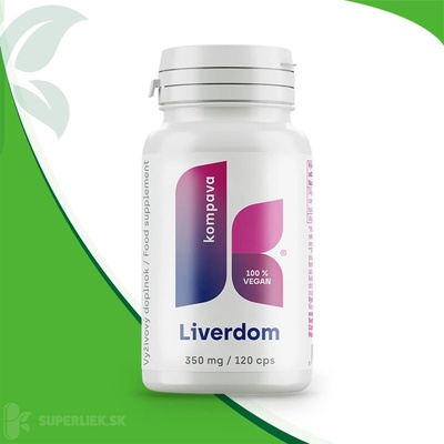 Kompava Liverdom 350 mg 120 kapsúl