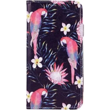 Image 1 of Samsung Страничен калъф тип тефтер Smart Trendy за Samsung Galaxy A70 Red Parrot