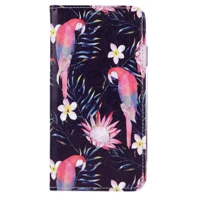 Samsung Страничен калъф тип тефтер Smart Trendy за Samsung Galaxy A70 Red Parrot