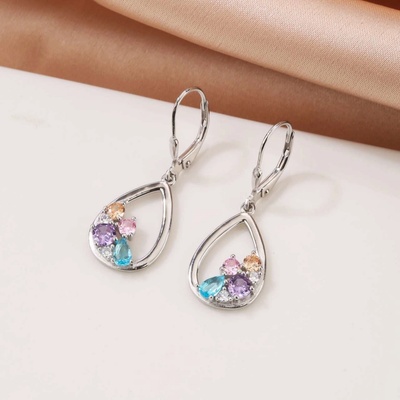 Jan Kos jewellery stříbrné náušnice MHT-2513/SX00