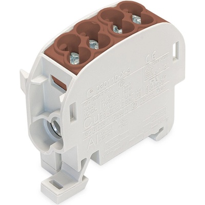 Svorka stúpacia krytá HLAK25/1 C L, 1x hnedá 2x16mm2 2x25mm2