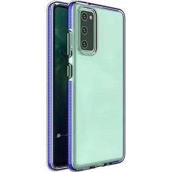 Samsung Pокривало Spring clear TPU за Samsung Galaxy A72 5G - Тъмносин KP8759
