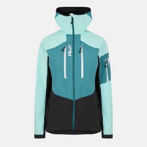 Millet Дамско яке Millet Womens Shield Windproof Water-Repellent Softshell Jacket - Black
