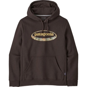 Patagonia Мъжки суичър Patagonia 95 Oval Logo Uprisal Hoody Hoodie - Den Brown: Heliotropic (017-4323-0512)