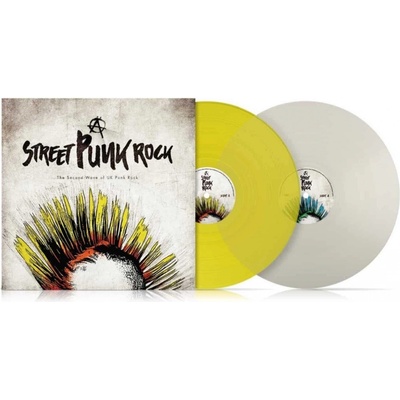 Various - Street Punk Rock - Yellow & Grey LP