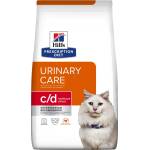 Hill's Hills Prescription Diet c/d Urinary Stress - за котки с уринарни проблеми, идиопатичен цистит, с пилешко 400gr