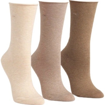 Calvin Klein Roll Top 3-Pack W ECK574 socks