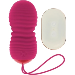  Вибро яйце с функция нагоре-надолу, дистанционно - Thrusting Egg Pink (D-232677)