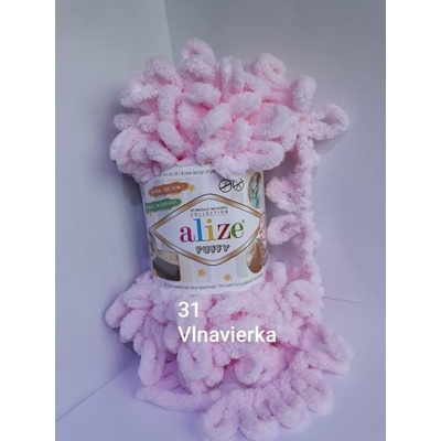 Alize Puffy 31 svetlá ružová