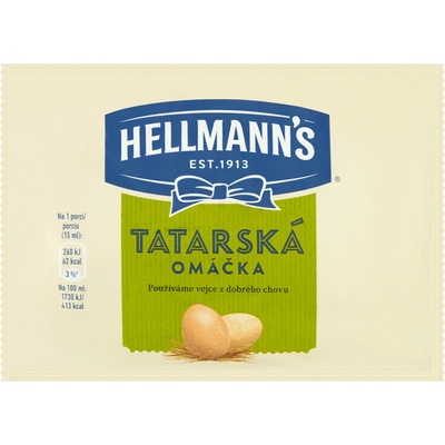 Hellmann's Tatarská omáčka 100 ml – Zbozi.Blesk.cz