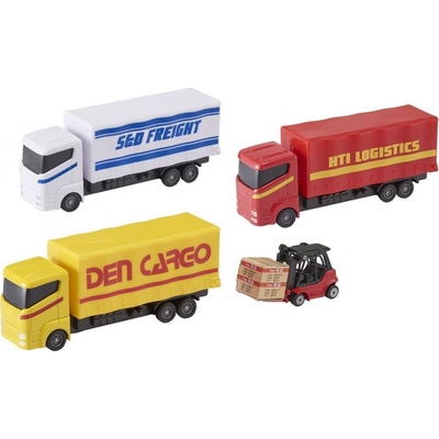 Halsall Teamsterz kamion Dden Cargo žlutý