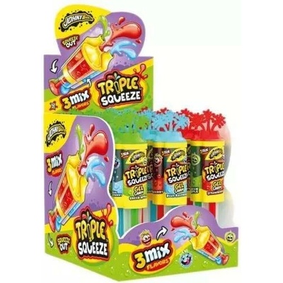 JohnyBee gel candy triple squeeze 12 x 51 g
