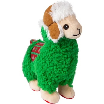 Kong Holiday Sherps vianočná plyšová lama 21 cm