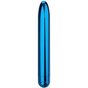 LATETOBED Гладък анален вибратор с презареждаща се батерия "astro blue" 18 см