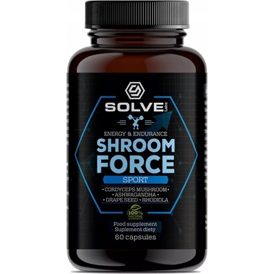 Solve Labs Shroom Force Sport 60 kapsúl