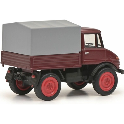 Schuco 452660900 Unimog U406 Červená Model auta 1:87