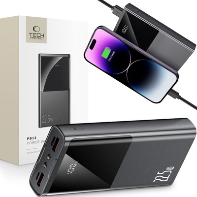 TECH-PROTECT PB13-22.5W 20000mAh šedá