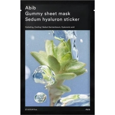 Abib Gummy Sheet Mask Sedum Hyaluron Sticker Маски за лице 27ml