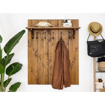 Předsíňová stěna Panel s věšáky Rustyk – Zboží Mobilmania