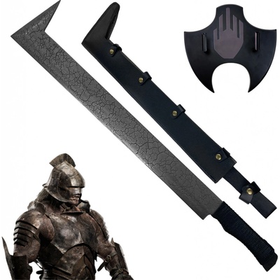 CHZ Ocelový meč URUK HAI SCIMITAR na kontaktní šerm Lord Of The Rings