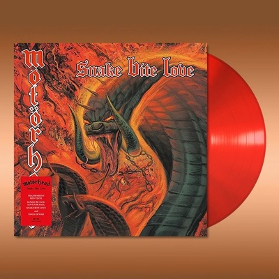 Motörhead ♫ Snake Bite Love / Limited Edition / Transparent Red LP