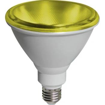 Diolamp SMD LED Reflektor PAR38 15W/230V/E27/Yellow/1150Lm/110°/IP65