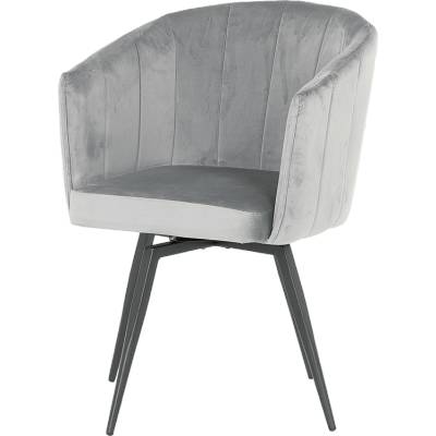 Carmen Трапезен стол venice - светлосив (3532130_1)