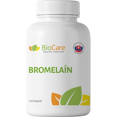 BioCare Bromelain 500mg 2×100 kapsúl