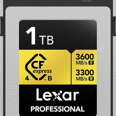 Lexar CFexpress 4.0 Pro Gold 1TB LCXEXP4001T-RNENG