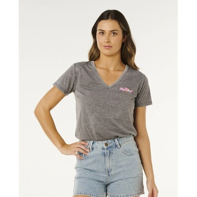 Rip Curl Layday Standard Tee Washed Black