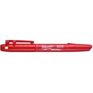 Milwaukee Тънкопишещ маркер INKZALL, червен (48223170)