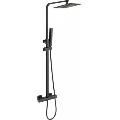 Inter Ceramic Термостатна душ система БЛЕЙК 6222b, регулируем, черен мат (6222b)