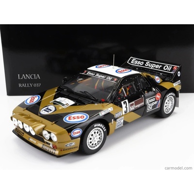Kyosho Lancia Rally 037 F.Tabaton Targa Florio 1985 Esso Nr.3 1:18