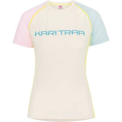 Kari Traa Дамска тениска Kari Traa Women's Ella Baselayer Tee T-shirt - Mellow Yellow - размер XS (916-4113-0711)